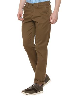 brown cotton chinos - 16025649 - Standard Image - 2