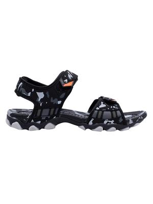 black leatherette back strap floaters - 16025995 - Standard Image - 2