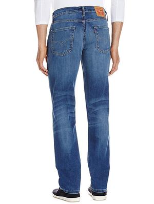 blue cotton light washed jeans - 16027753 - Standard Image - 2