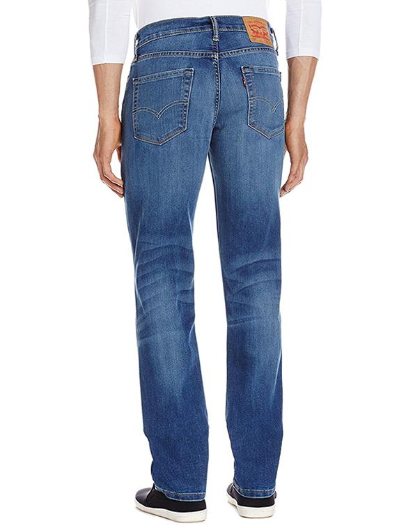 blue cotton light washed jeans - 16027753 - Zoom Image - 2