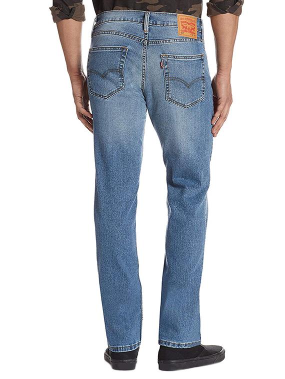 blue light washed jeans - 16027757 - Zoom Image - 2