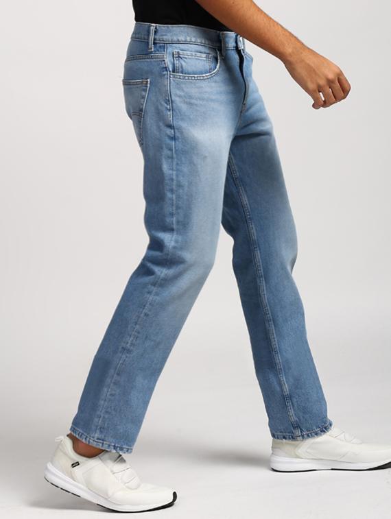 blue light washed jeans - 16027812 - Zoom Image - 2