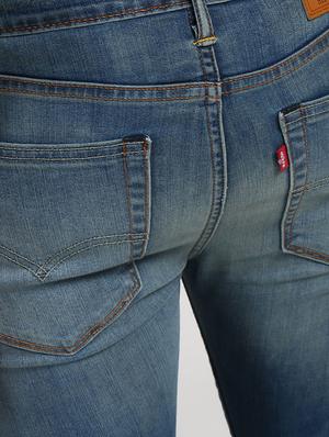 blue heavy washed jeans - 16027864 - Standard Image - 5