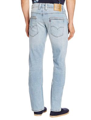 blue cotton light washed jeans - 16027880 - Standard Image - 2