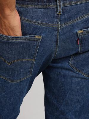 blue heavy washed jeans - 16027924 - Standard Image - 5