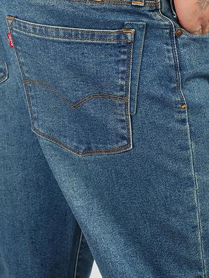 blue cotton light washed jeans - 16027938 - Standard Image - 5