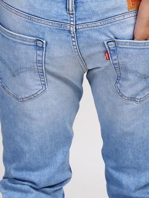 blue light washed jeans - 16028019 - Standard Image - 5
