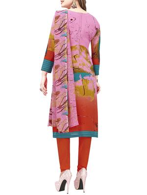 abstract print unstitched suit - 16029286 - Standard Image - 2