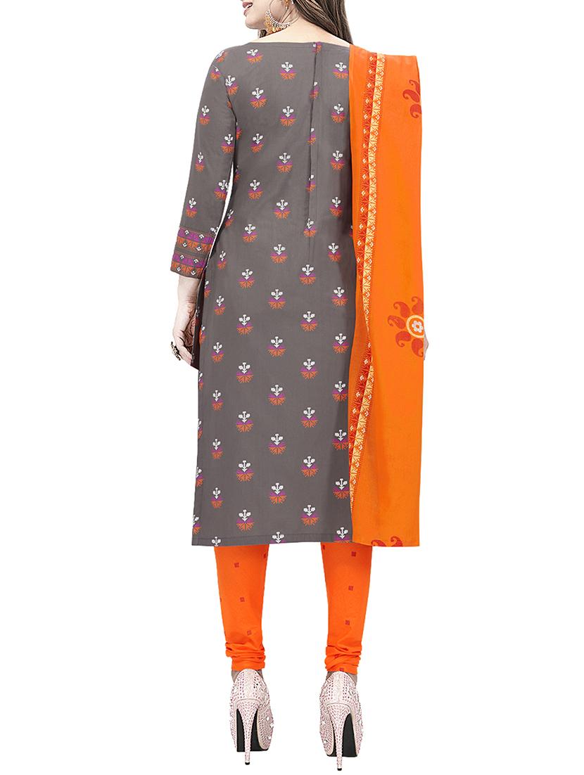 printed unstitched suit - 16029290 - Zoom Image - 2