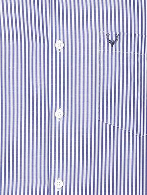 blue cotton casual shirt - 16040245 - Standard Image - 5