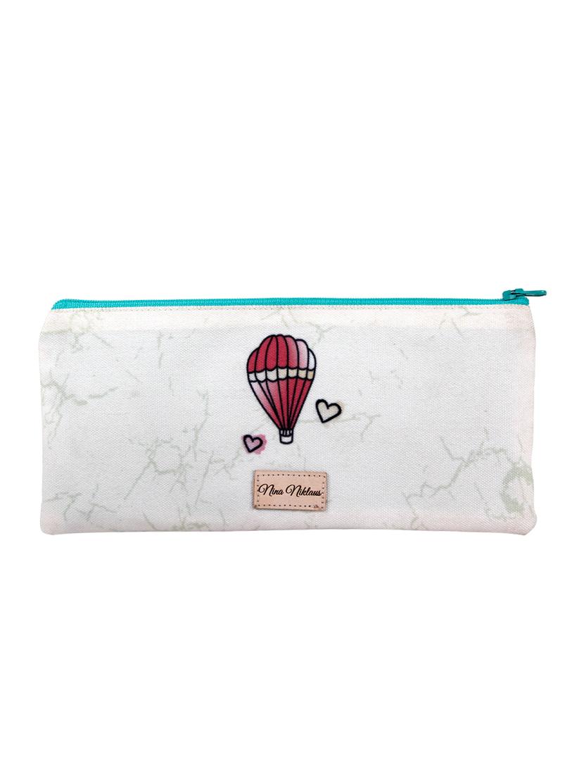 white canvas regular clutch - 16041597 - Zoom Image - 2