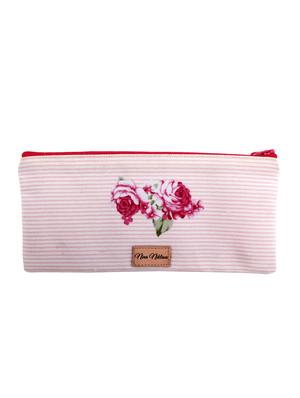 pink canvas regular clutch - 16041602 - Standard Image - 2