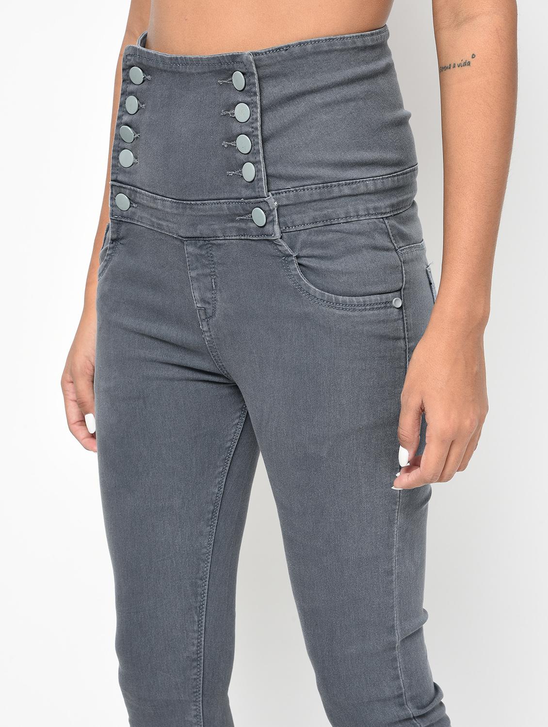 high rise skinny fit jeans - 16042135 - Zoom Image - 5