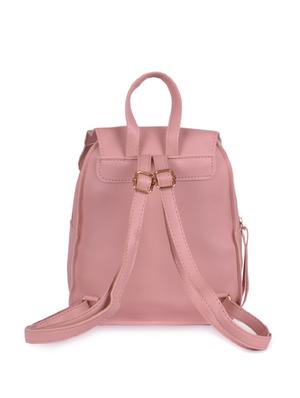 pink leatherette (pu) fashion backpack - 16047389 - Standard Image - 2