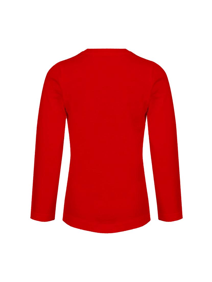 red cotton tshirt - 16049831 - Zoom Image - 2