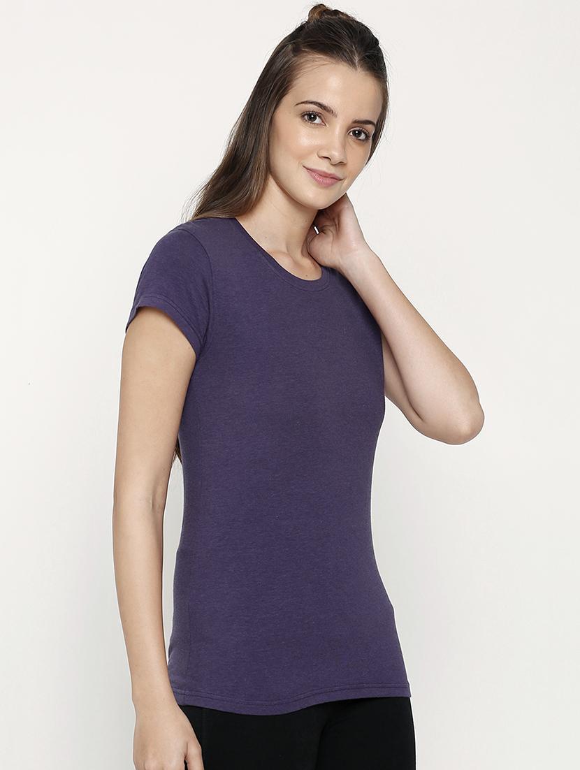 round neck short sleeved tee - 16049927 - Zoom Image - 2