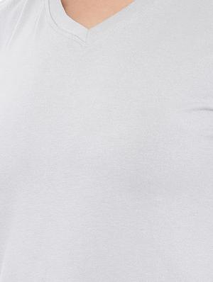 v-neck short sleeved tee - 16049929 - Standard Image - 5