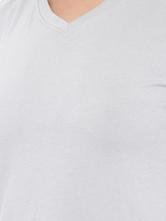 v-neck short sleeved tee - 16049929 - Zoom Image - 5