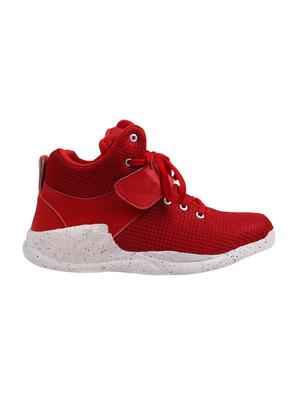 red mesh sport shoes - 16050083 - Standard Image - 2