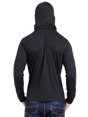 black typographic chest print t-shirt - 16050460 - Standard Image - 2