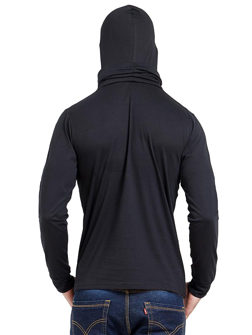 black typographic chest print t-shirt - 16050460 - Zoom Image - 2