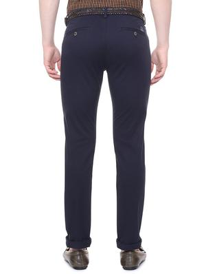 blue cotton chinos casual trousers - 16050995 - Standard Image - 2
