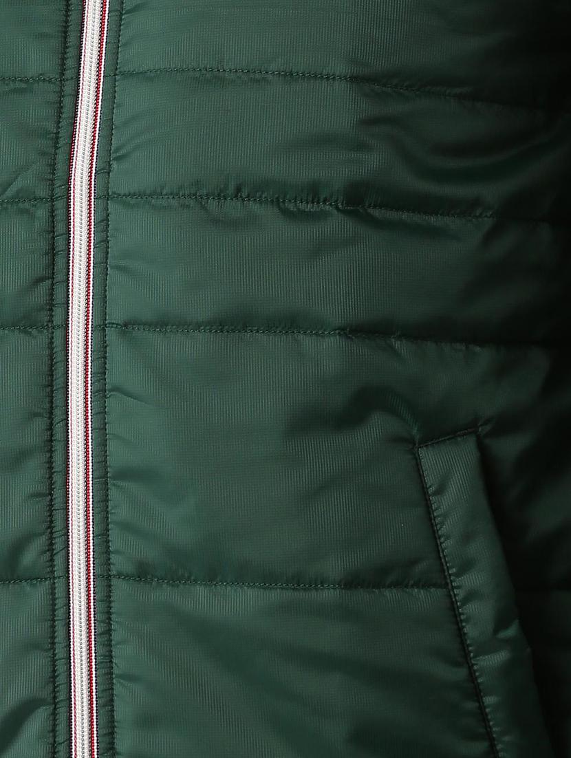 green polyester quilted jacket - 16051056 - Zoom Image - 5