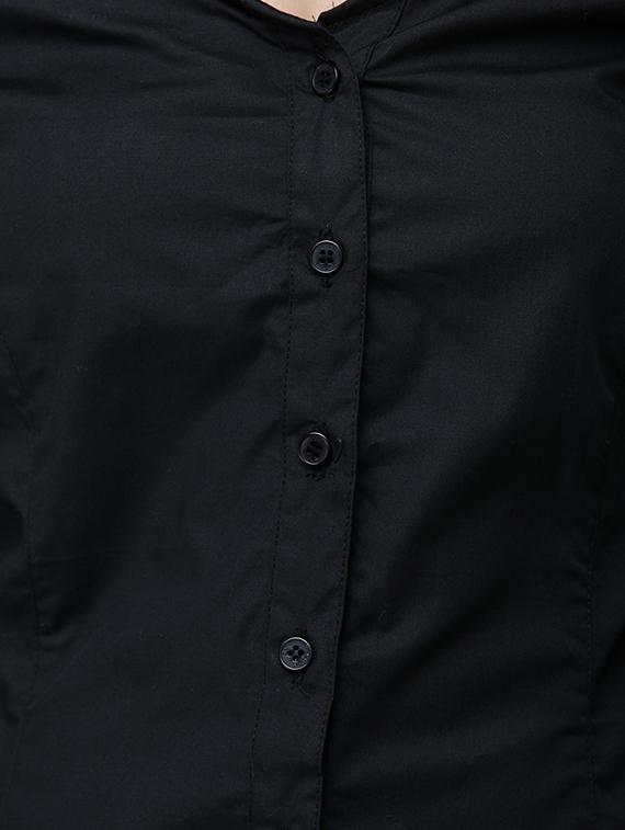 bell sleeved solid shirt - 16053079 - Zoom Image - 5