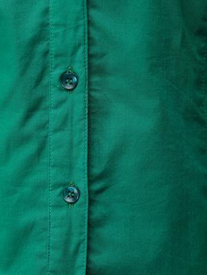 bell sleeved solid shirt - 16053081 - Standard Image - 5
