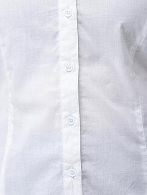 bell sleeved solid shirt - 16053087 - Standard Image - 5