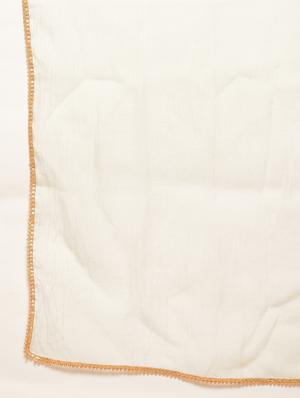 gota lace border angrakha kurta - 16057239 - Standard Image - 8