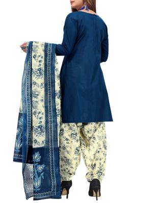 floral print unstitched suit - 16057979 - Standard Image - 2