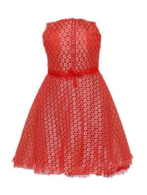 red nylon frock - 16058795 - Standard Image - 2