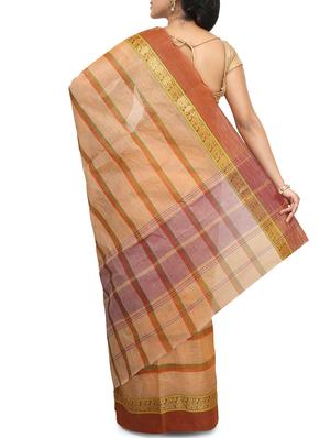 stripes tant saree - 16060943 - Standard Image - 2