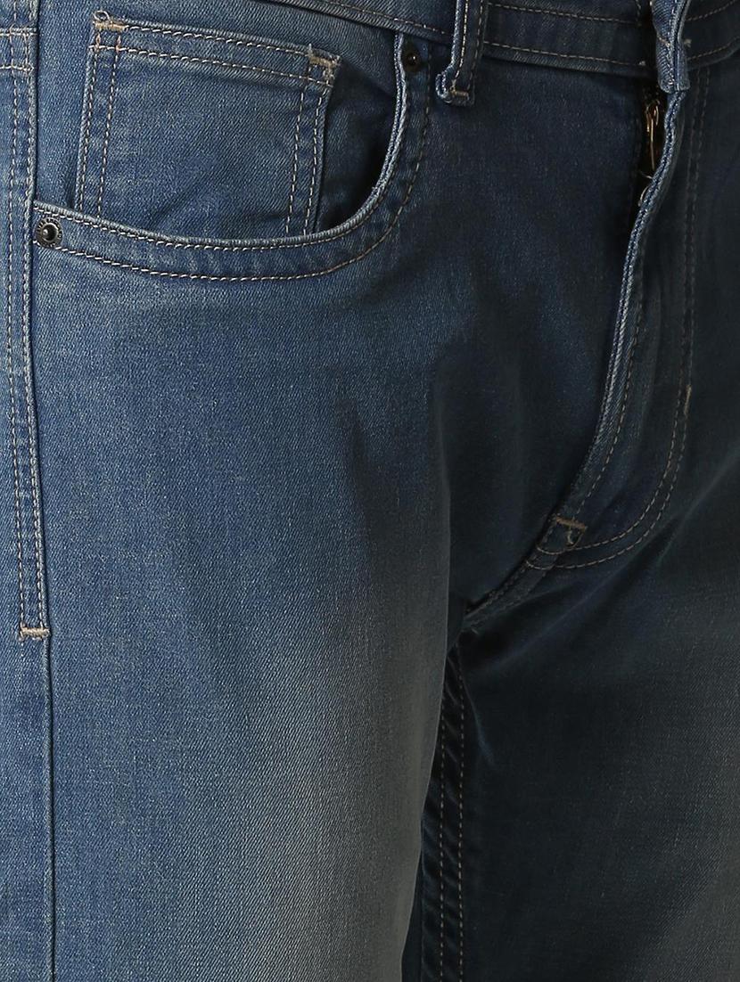 blue heavy washed jeans - 16061508 - Zoom Image - 5