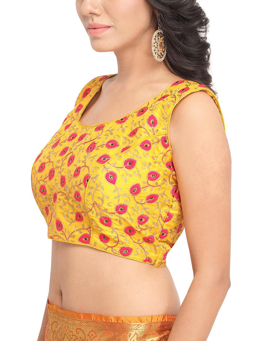 floral embroidered blouse - 16061595 - Zoom Image - 2