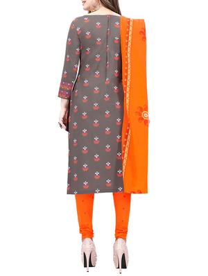 floral print unstitched suit - 16062440 - Standard Image - 2
