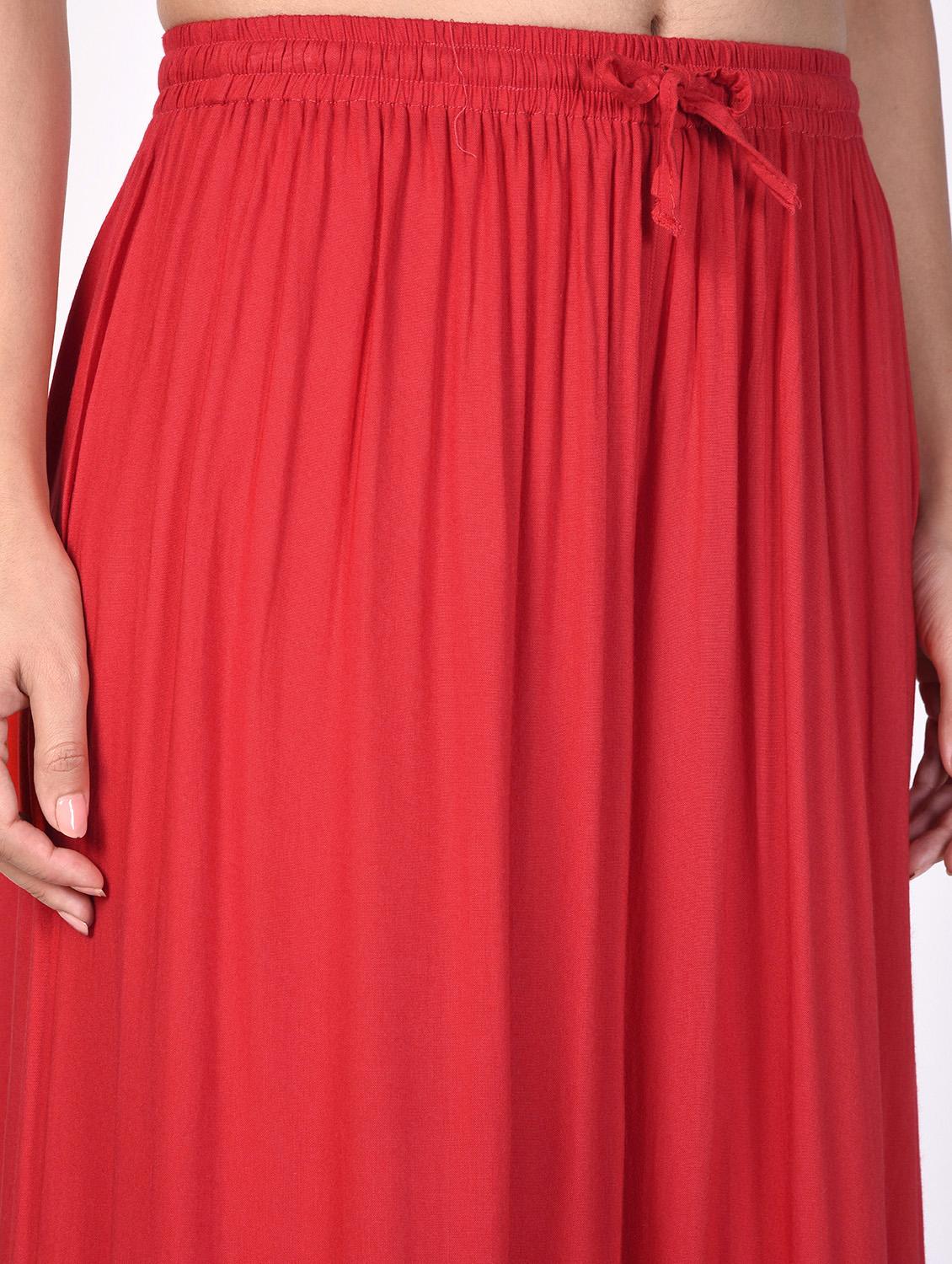 chikankari flared palazzo - 16063439 - Zoom Image - 5