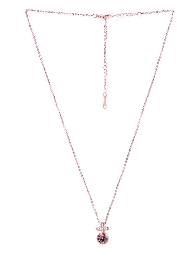 gold metal statement necklace - 16063622 - Zoom Image - 2
