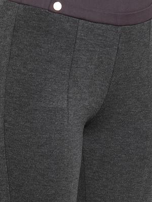 metallic buttoned bootcut trouser - 16064637 - Standard Image - 5