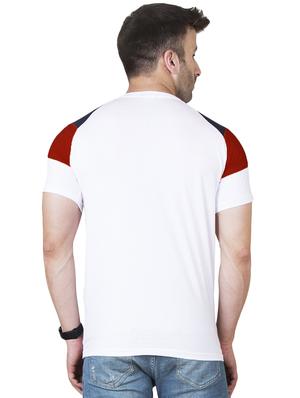 white front print t-shirt - 16065127 - Standard Image - 2