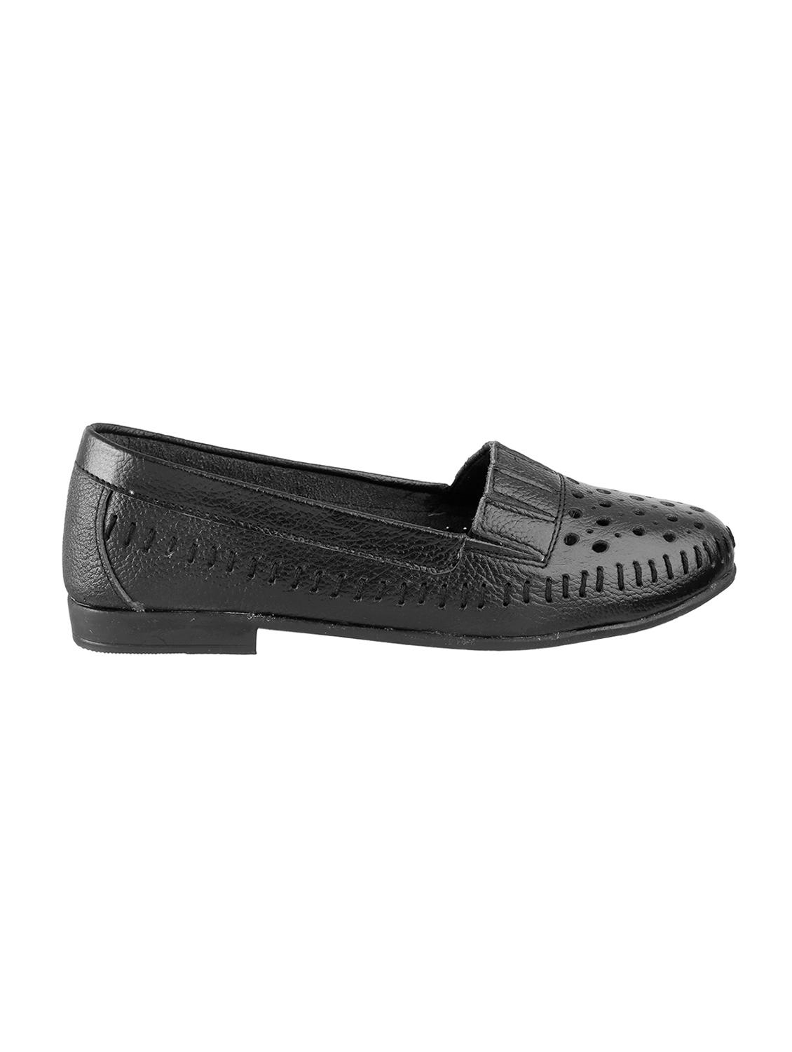 black slip on formal shoes - 16070132 - Zoom Image - 2