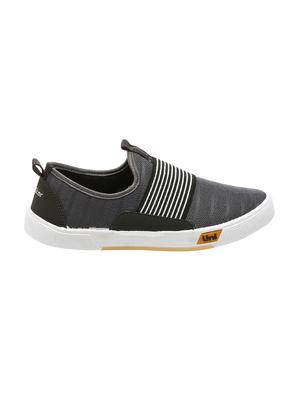 grey Fabric casual slip ons - 16077276 - Standard Image - 2