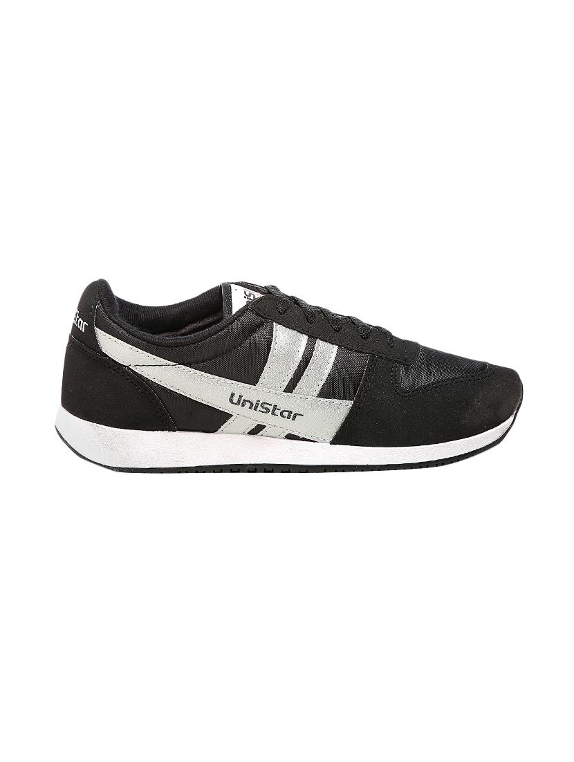black leatherette sport shoes - 16077288 - Zoom Image - 2