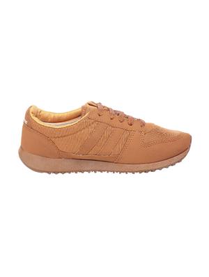brown leatherette sport shoes - 16077297 - Standard Image - 2