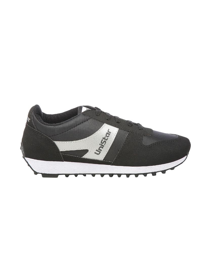 black leatherette sport shoes - 16077309 - Zoom Image - 2
