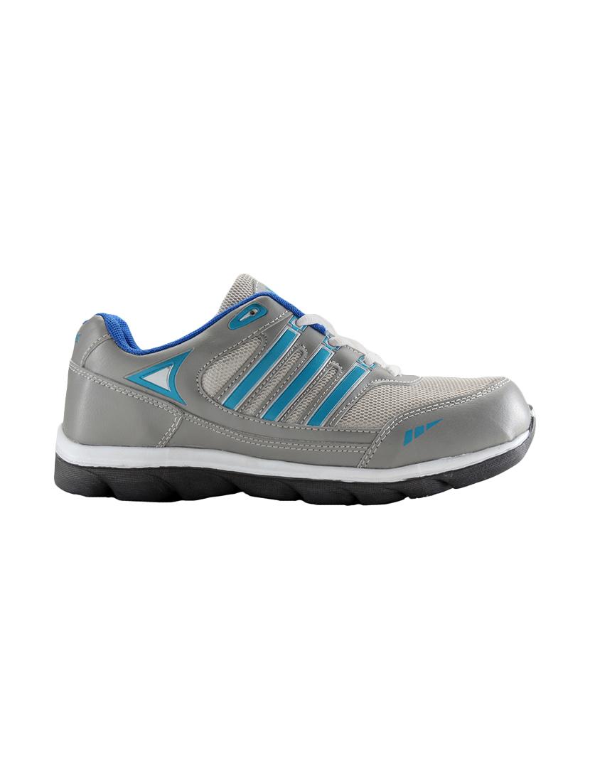 grey Mesh sport shoes - 16077322 - Zoom Image - 2