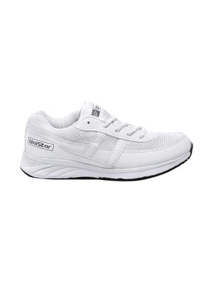 white synthetic sport shoes - 16077390 - Standard Image - 2