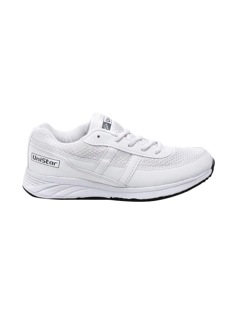 white synthetic sport shoes - 16077390 - Zoom Image - 2