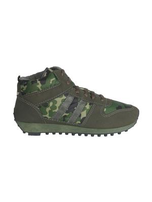 green lace up sport shoes - 16077528 - Standard Image - 2